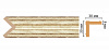 Угол DECOMASTER 116-127 (30*30*2400мм)