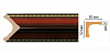 Угол DECOMASTER 182-52 (50*50*2400мм)